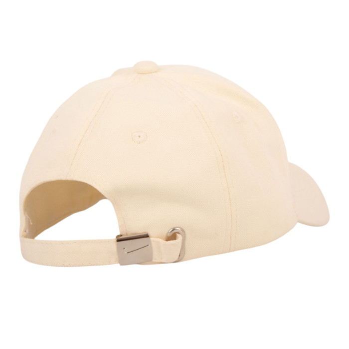 Бейсболка Liss Nike КЛЮЧКА бік напис бежевий/золото