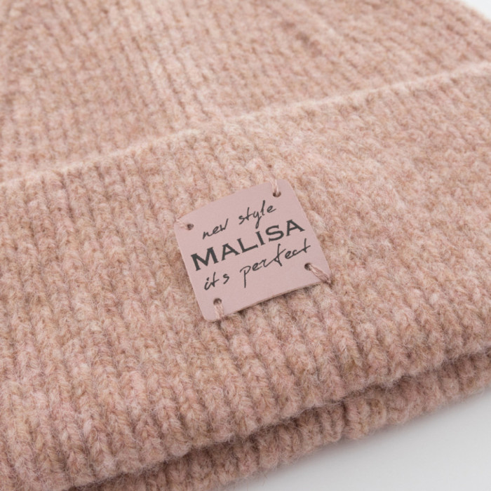 Шапка Malisa ХілТОН пудра