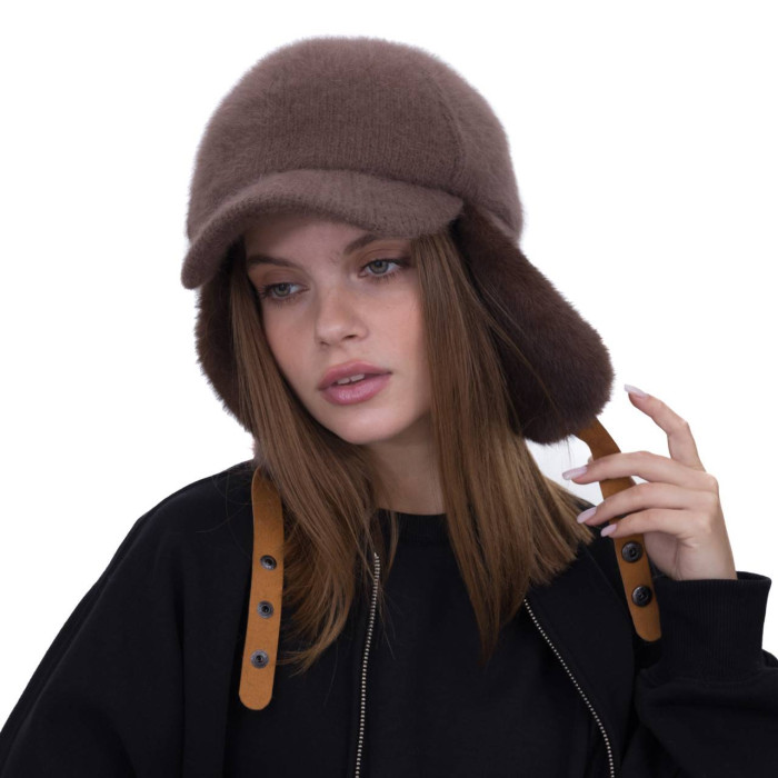 Шапка Malisa ДЖІЛІАН шоколад