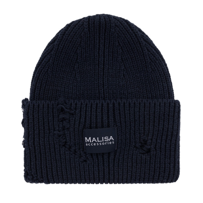 Шапка Malisa БРУНО ворон