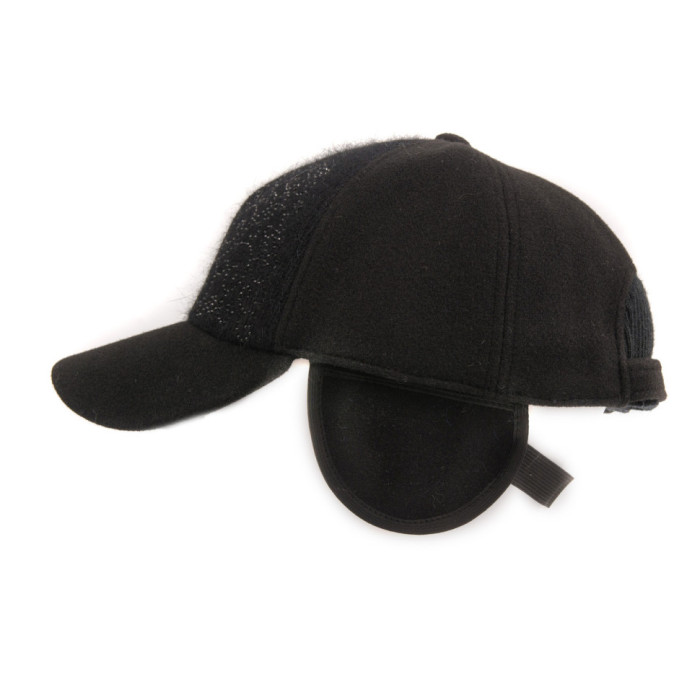 Бейсболка Vilss ALBUSHA Cashemir/Angora Strass black/black (чорний/чорний) 57-59