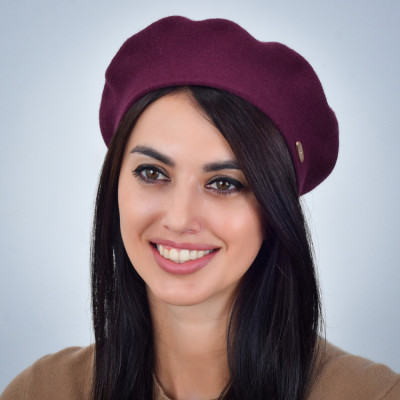 Берет Malisa ЛАНТАНА марсала