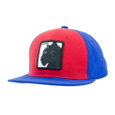 Бейсболка Snapback ПАНТЕРА червоний/синій р.57-58