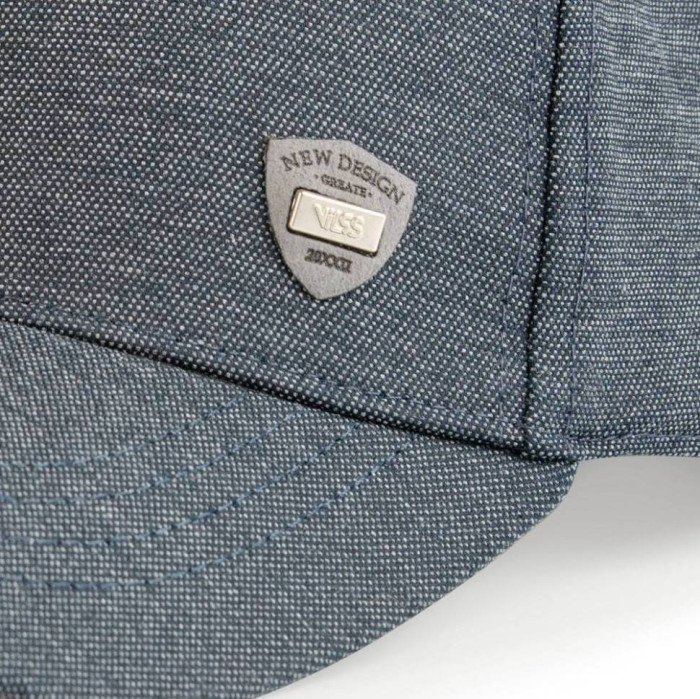 Бейсболка Vilss NEW Design метал збоку Blue 59-60