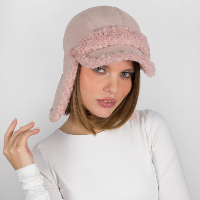Шапка Vilss REGINA Cashmere Ram Шапка Vilss silver latte/d.powder (латте/т.пудра)