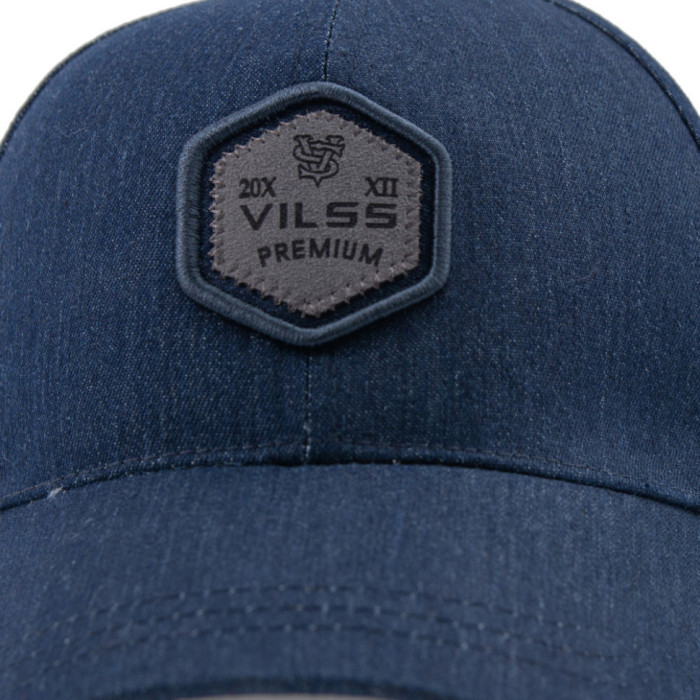 Бейсболка Vilss shevron denim B.TRATTO A18 v55/13 d.blue (т.синій) 60-61