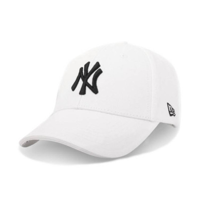 Бейсболка Real Can NY ne білий/чорний