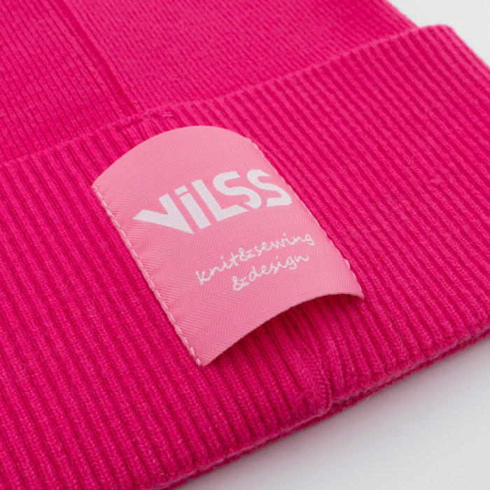 Шапка Vilss ТЕЙС фуксія