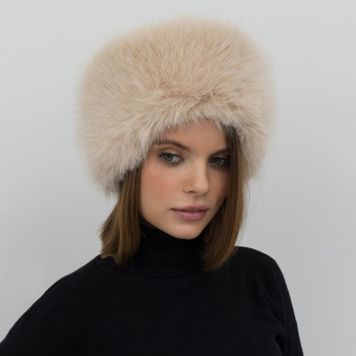 Пов'язка Vilss песець KURMAJOR empty light beige (св.беж) 58-59