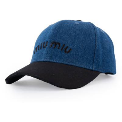 Бейсболка Shag ДЕНІМ комбі MIU MIU т.джинс/чорний