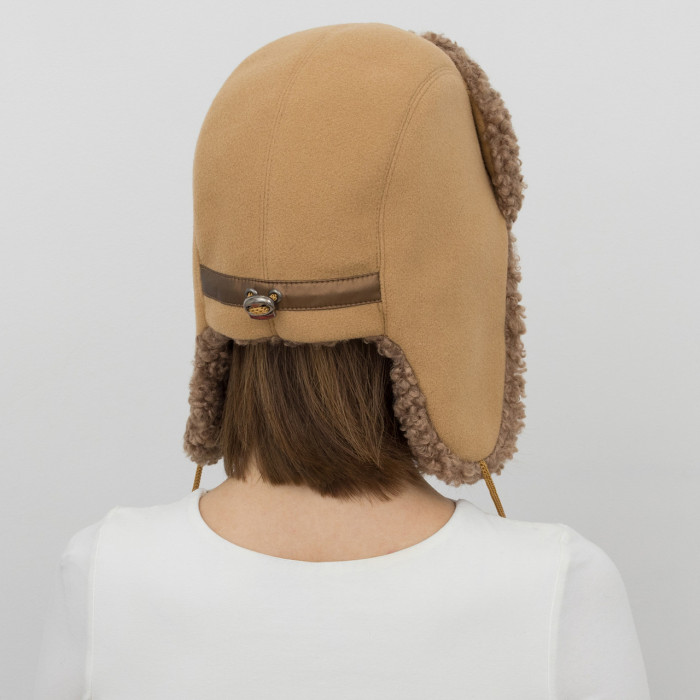 Шапка Vilss INVERNO Cashmere Ram nut/mocha (горіх/мокко)