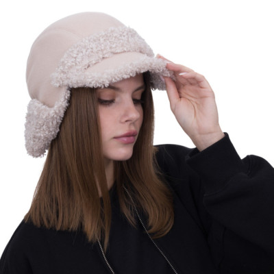 Шапка Vilss REGINA Cashmere Ram Шапка Vilss silver linen/latte (льон/латте)