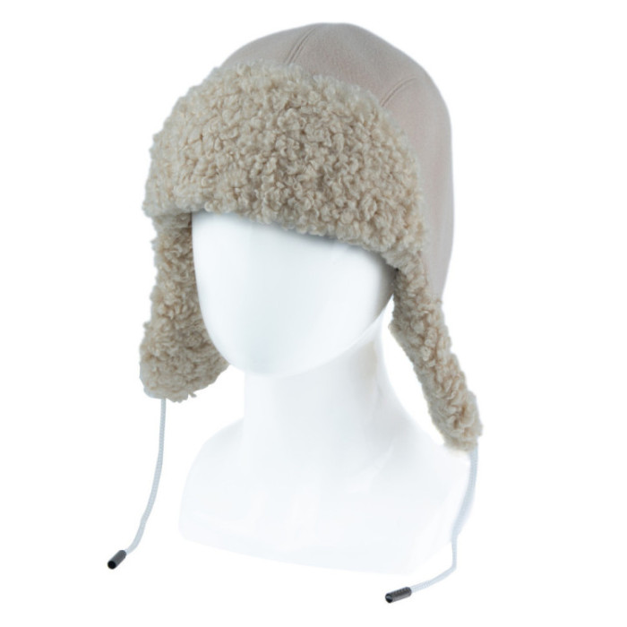 Шапка Vilss INVERNO Cashmere Ram linen/l.beige (льон/св.беж)