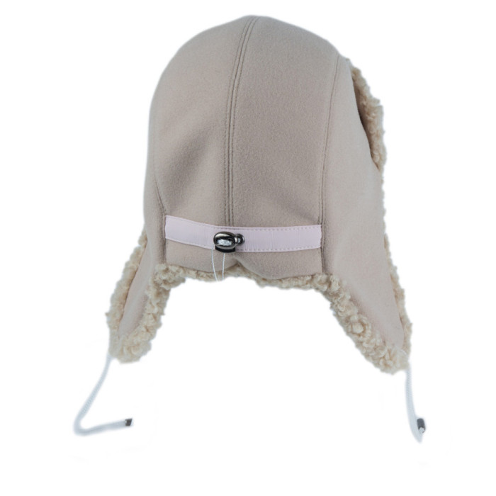 Шапка Vilss INVERNO Cashmere Ram linen/l.beige (льон/св.беж)