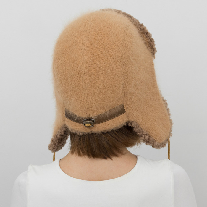 Шапка Vilss INVERNO Angora Ram Vilss Limited silver sienna/mocha (сієна/моко)
