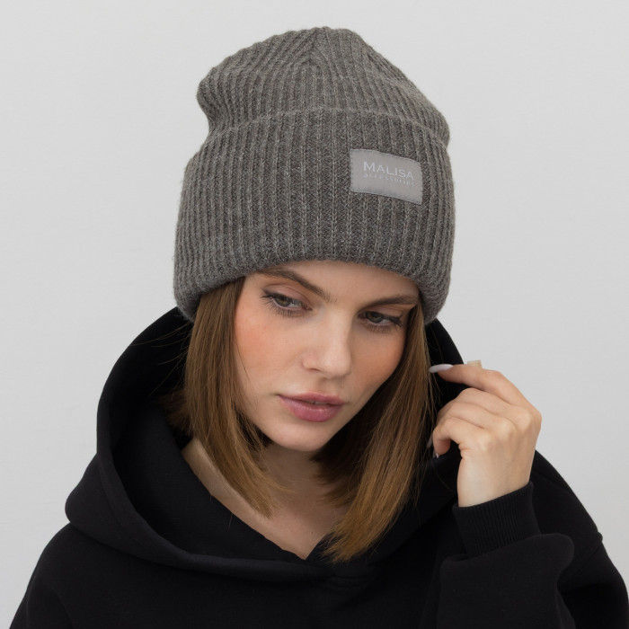 Шапка Malisa ДЖОКЕР т.сірий