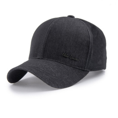 Бейсболка Vilss metal denim B.JORDAN 386-mv8 b.nickel black (чорна) 57-58