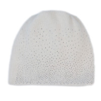 Шапка Vilss PIOVERE STRASS Ivory (айвори)