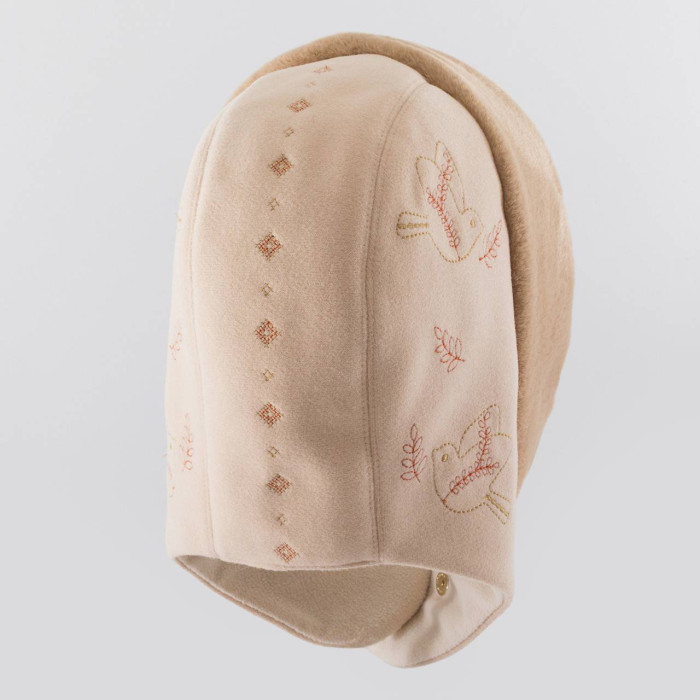 Капор Vilss decor chashemir/chinchilla DECOR CONERENTOLA apricot/dark beige (абрикос/т.беж)
