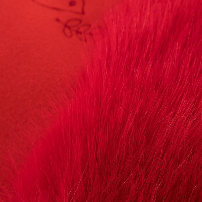 Капор Vilss decor chashemir/fox DECOR CONERENTOLA FUR Red (червоний)