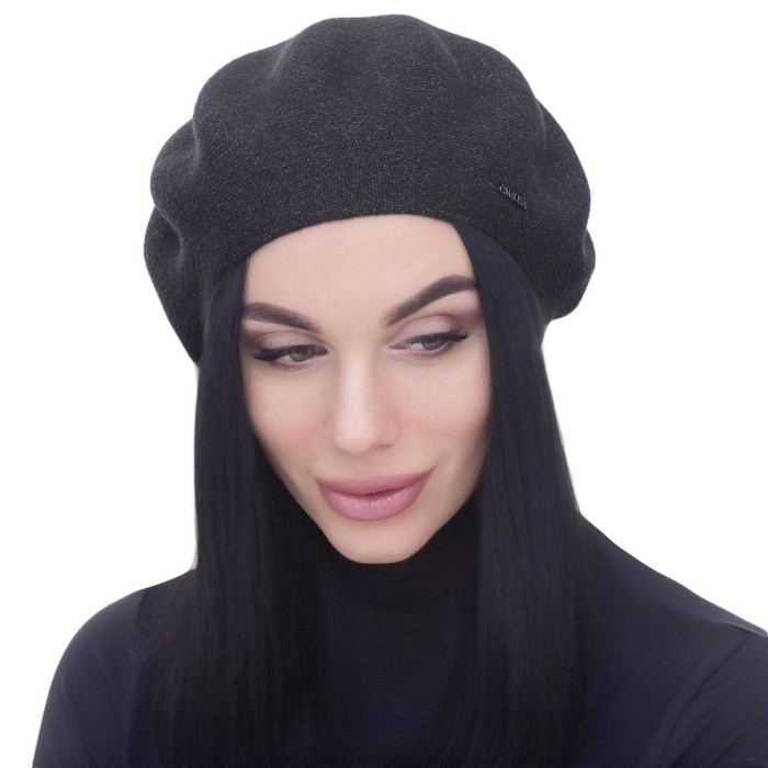Берет Malisa АМЕЛІ антрацит
