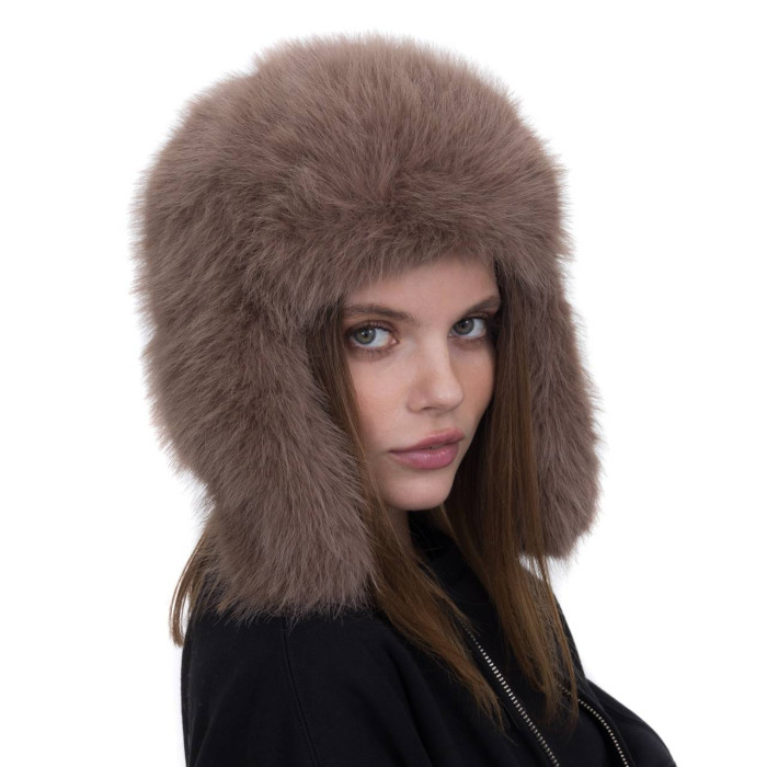 Шапка Malisa РУТ т.бежевий
