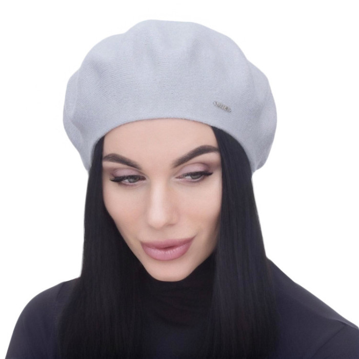 Берет Malisa АМЕЛІ св.сірий