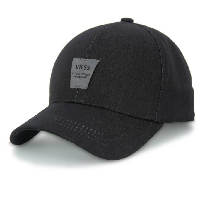 Бейсболка Vilss shevron denim B.TRATTO JStr black v88/13 black (чорна) 58-59