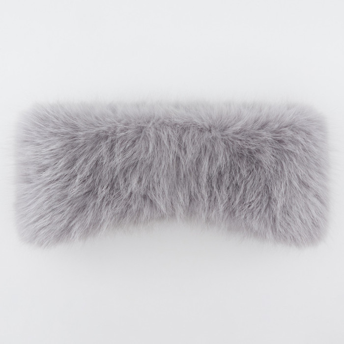 Пов'язка Vilss песець KURMAJOR empty light gray (св.сірий) 58-59