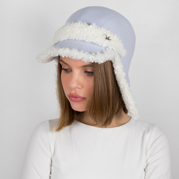 Шапка Vilss REGINA Cashmere Ram Шапка Vilss silver frost/white (іній/білий)